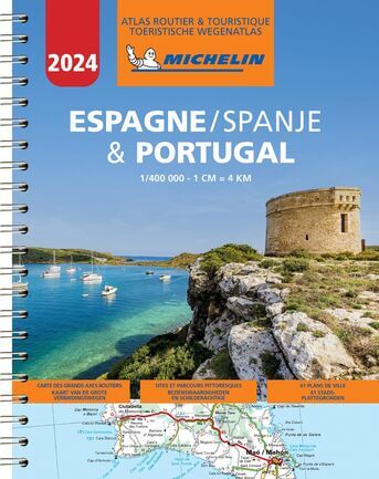 Michelin Wegenatlas Spanje &amp; Portugal 2024