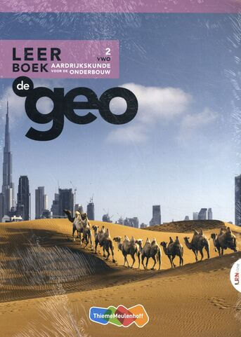 De Geo LRN-line online + boek 2 vwo