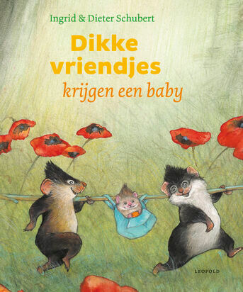 Dikke vriendjes krijgen een baby