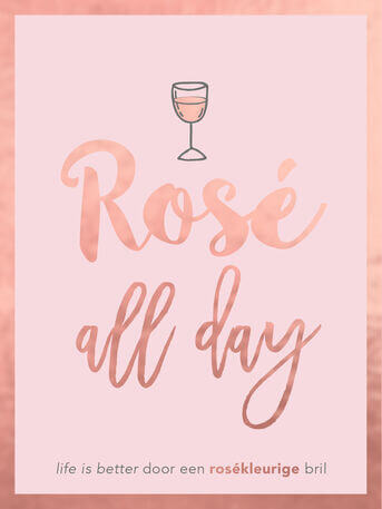 Rosé all day - cadeauboek