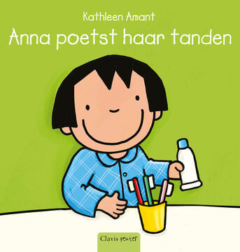 Anna poetst haar tanden