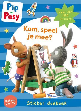 Pip &amp; Posy sticker doeboek