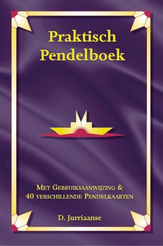 Praktisch pendelboek met gebruiksaanwijzing &amp; 40 verschillende pendelkaarten