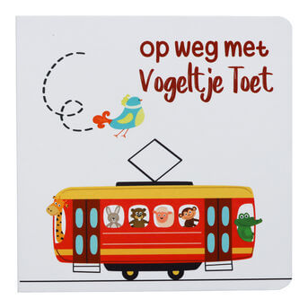 op weg met vogeltje Toet