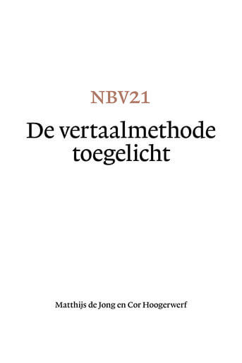 NBV21 - De vertaalmethode toegelicht