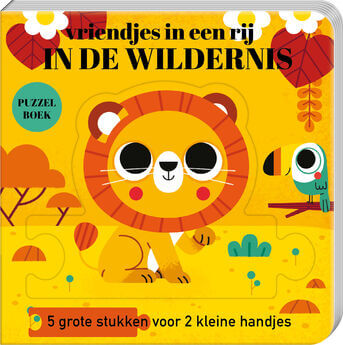 Puzzelboek In een rij - In de wildernis