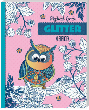 Glitter kleurboeken - Mystical Forest