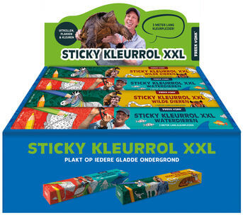 Display Freek Vonk Sticky kleurrollen XXL 2 x 6 ex.