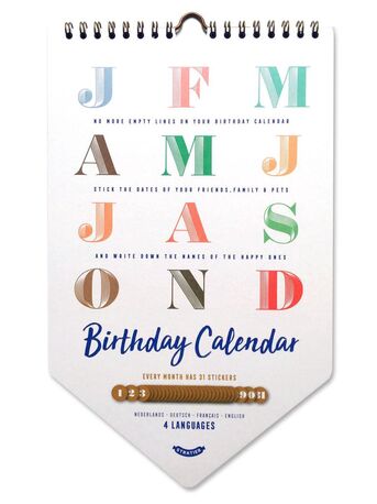 Birthday Calendar