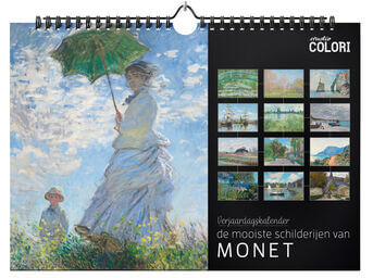 Verjaardagskalender De mooiste schilderijen van Monet