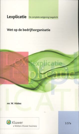 wet op de bedrijfaorganisatie (e-book)