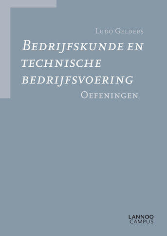 Bedrijfskunde en technische bedrijfsvoering (e-book)