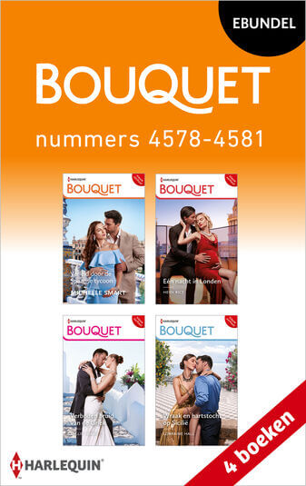 Bouquet e-bundel nummers 4578 - 4581 (e-book)