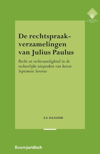 De rechtspraakverzamelingen van Julius Paulus (e-book)