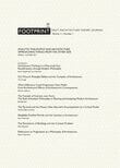 Footprint 20 analytic philosophy and architecture