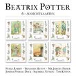 Beatrix Potter 6 ansichtkaarten