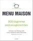 Menu Maison (e-book)